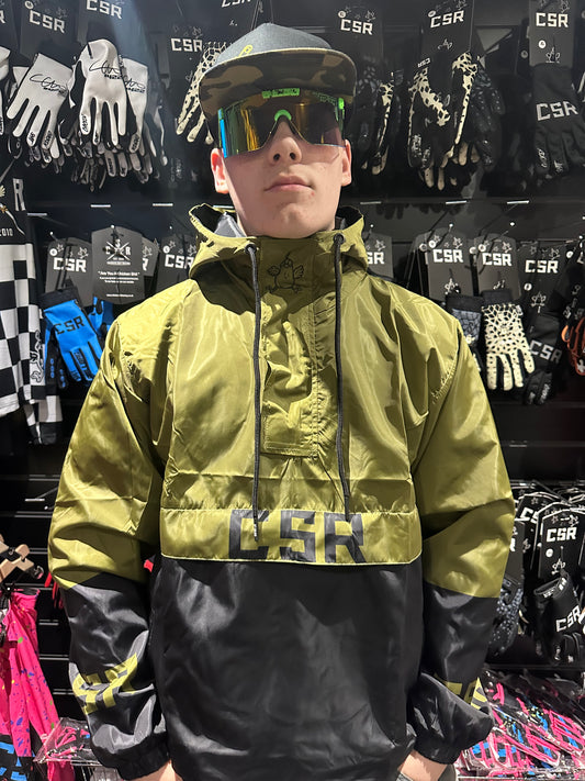 CSR KHAKI TRAIL JACKET CAGOULE WINDBREAKER