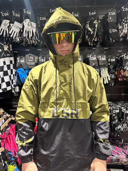 CSR KHAKI TRAIL JACKET CAGOULE WINDBREAKER
