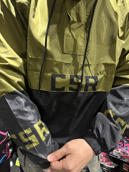 CSR KHAKI TRAIL JACKET CAGOULE WINDBREAKER