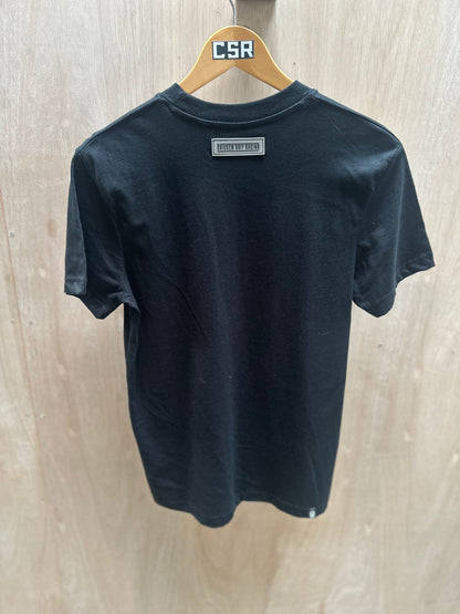 CSR LABEL BLACK T-SHIRT TEE