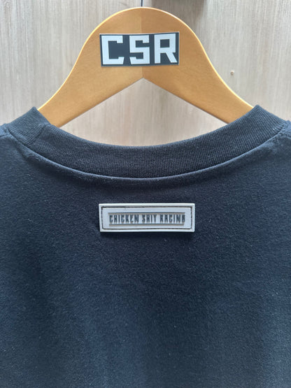 CSR LABEL BLACK T-SHIRT TEE