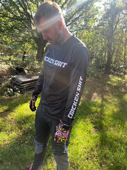 CSR URBAN MTB JERSEY BLACK/ WHITE