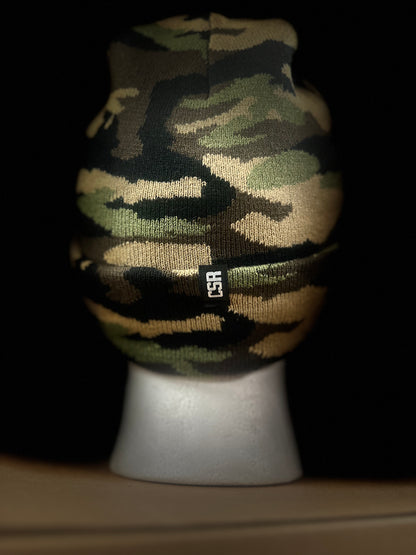 CSR CAMO  Cuffed Beanie Hat Unisex. CAMO