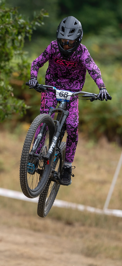 CSR MTB PANTS ONLY PURPLE LACE