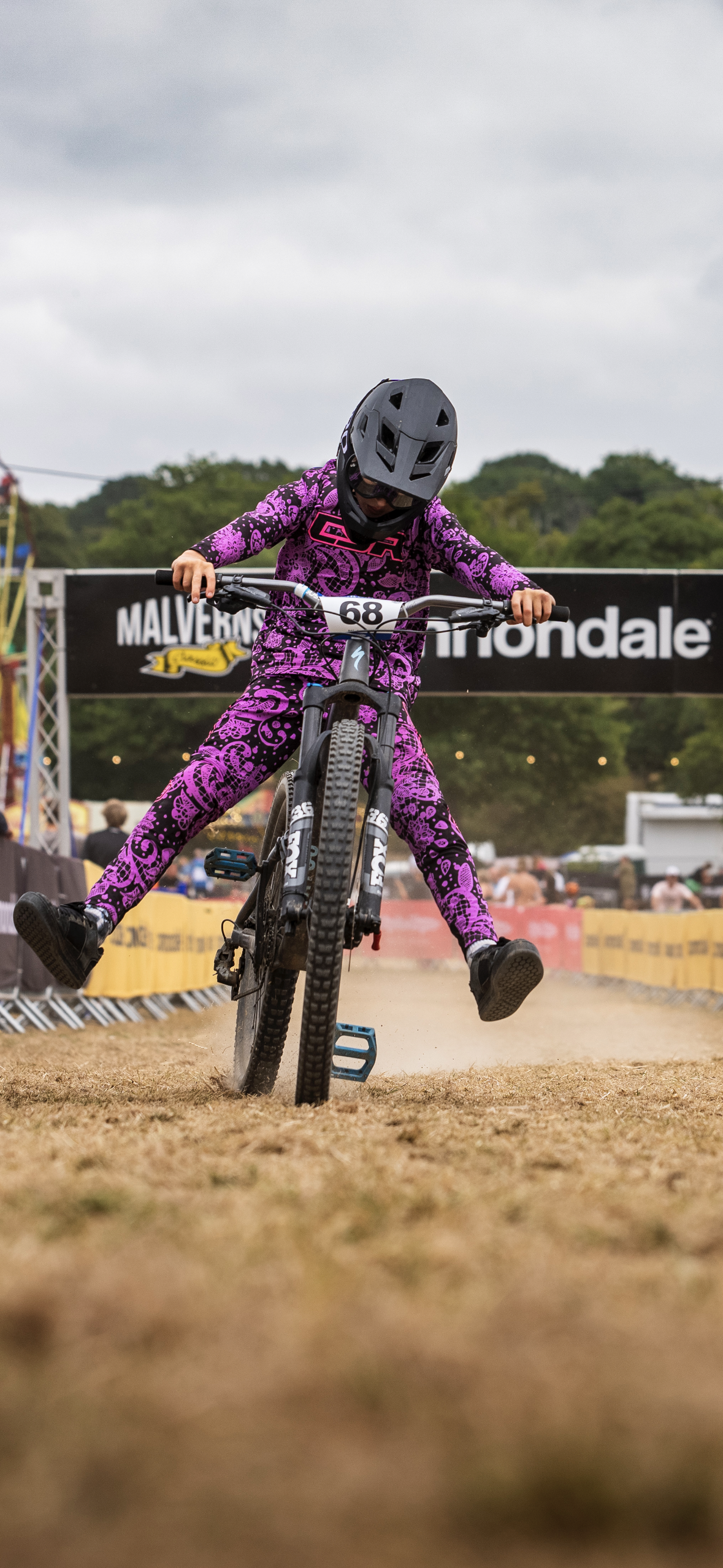 CSR MTB PANTS ONLY PURPLE LACE