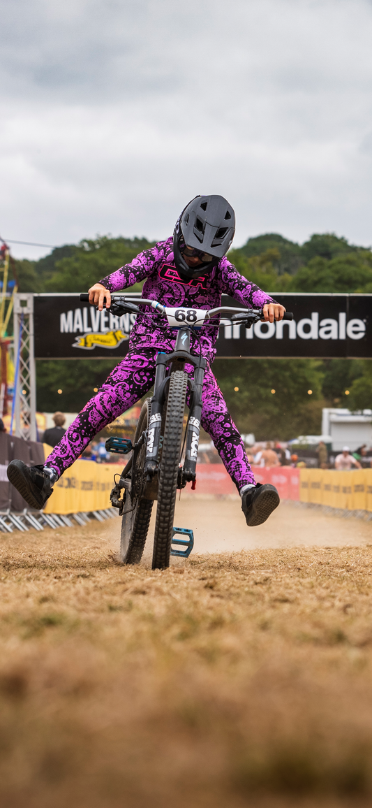 CSR MTB PANTS ONLY PURPLE LACE