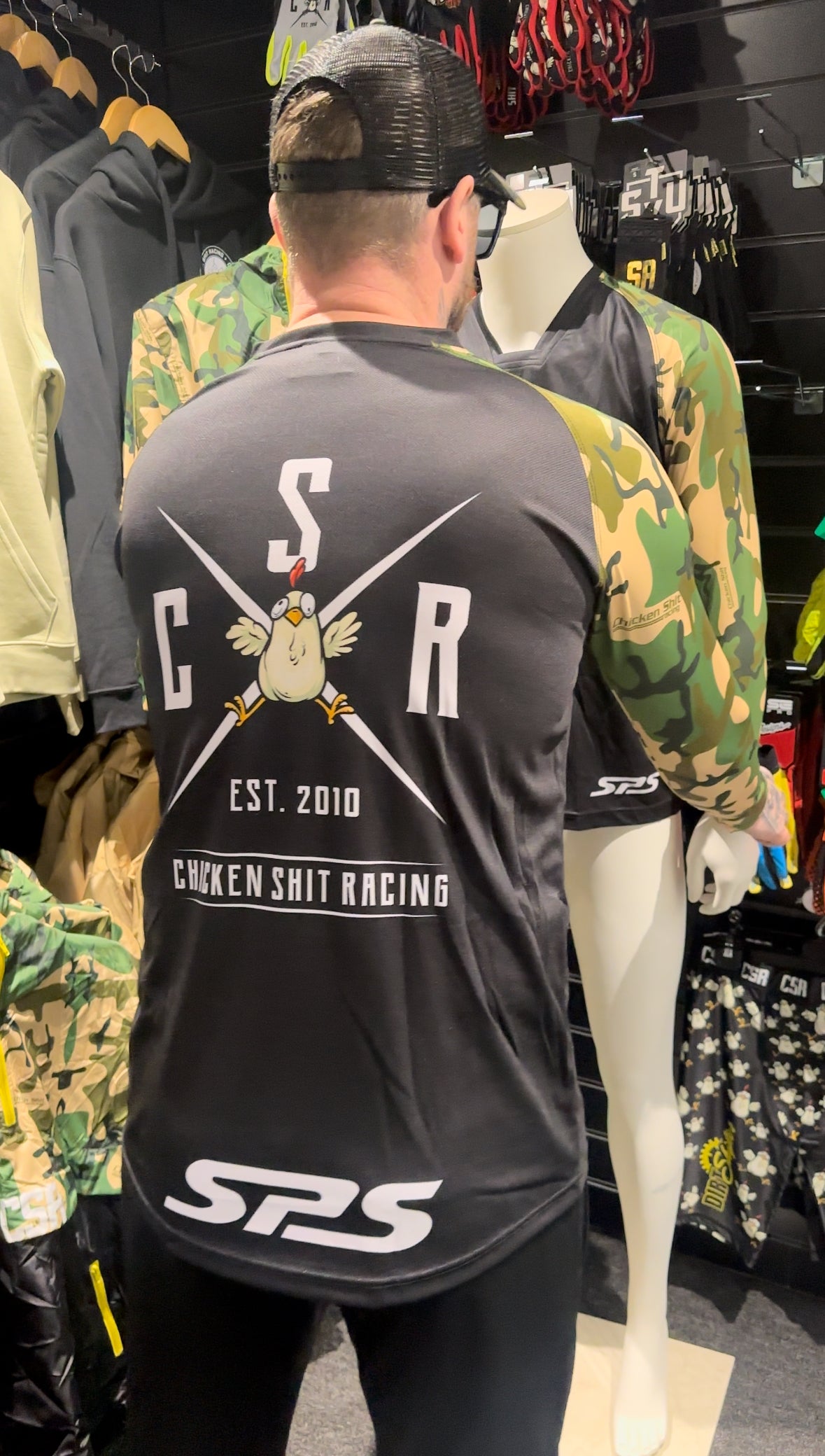 CSR TEAM JERSEY CAMO MX MTB Sps Shirt