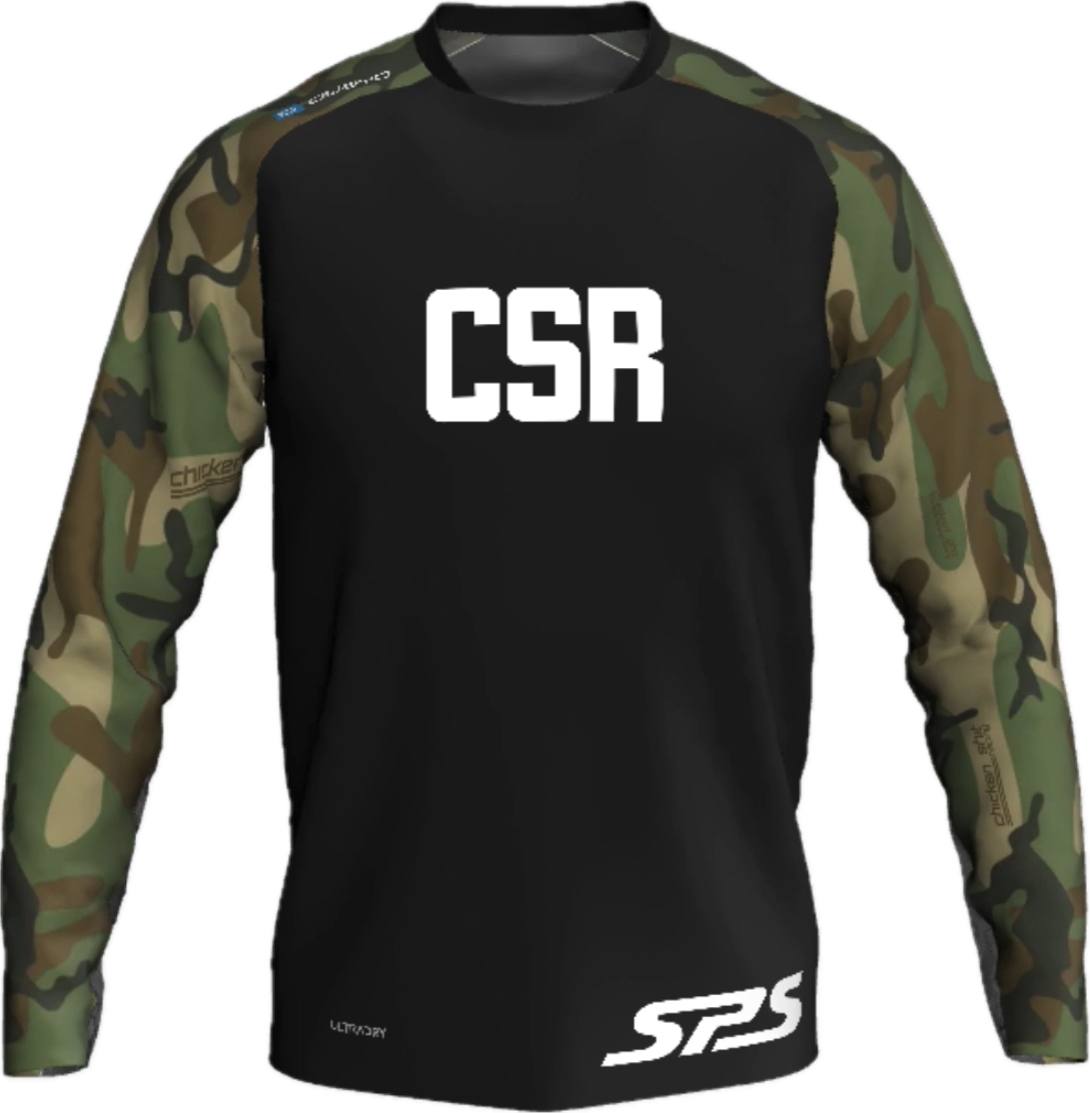 CSR TEAM JERSEY CAMO MX MTB Sps Shirt