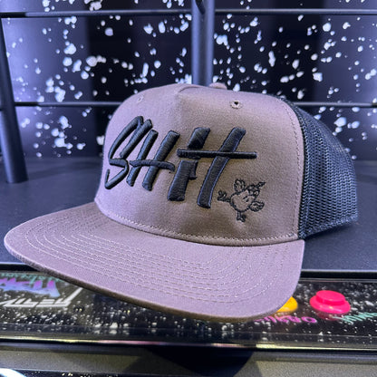 CSR ( SH!T ) 3D TRUCKER CAP WALNUT