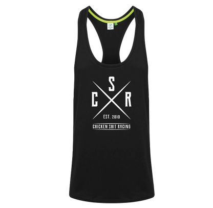 CSR MUSCLE VEST BLACK SHIRT