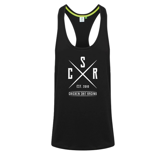 CSR MUSCLE VEST BLACK SHIRT