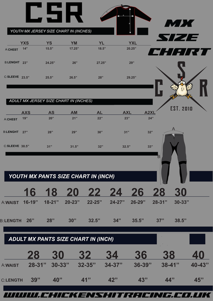 CSR MTB PANTS (ONLY)  BLACK FUNK