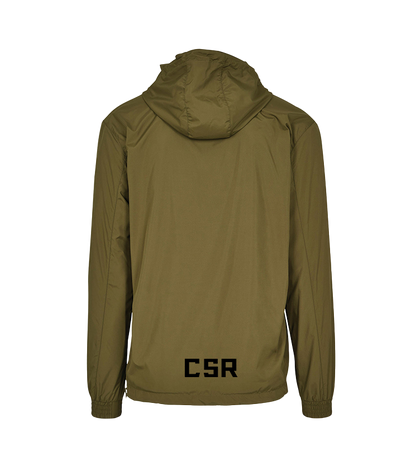 CSR STEALTH OLIVE GREEN SPEEDER  CAGOULE WINDBREAKER JACKET