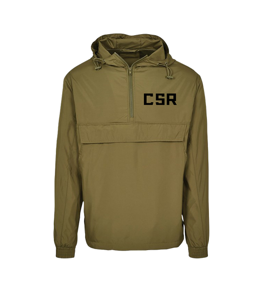 CSR STEALTH OLIVE GREEN SPEEDER  CAGOULE WINDBREAKER JACKET