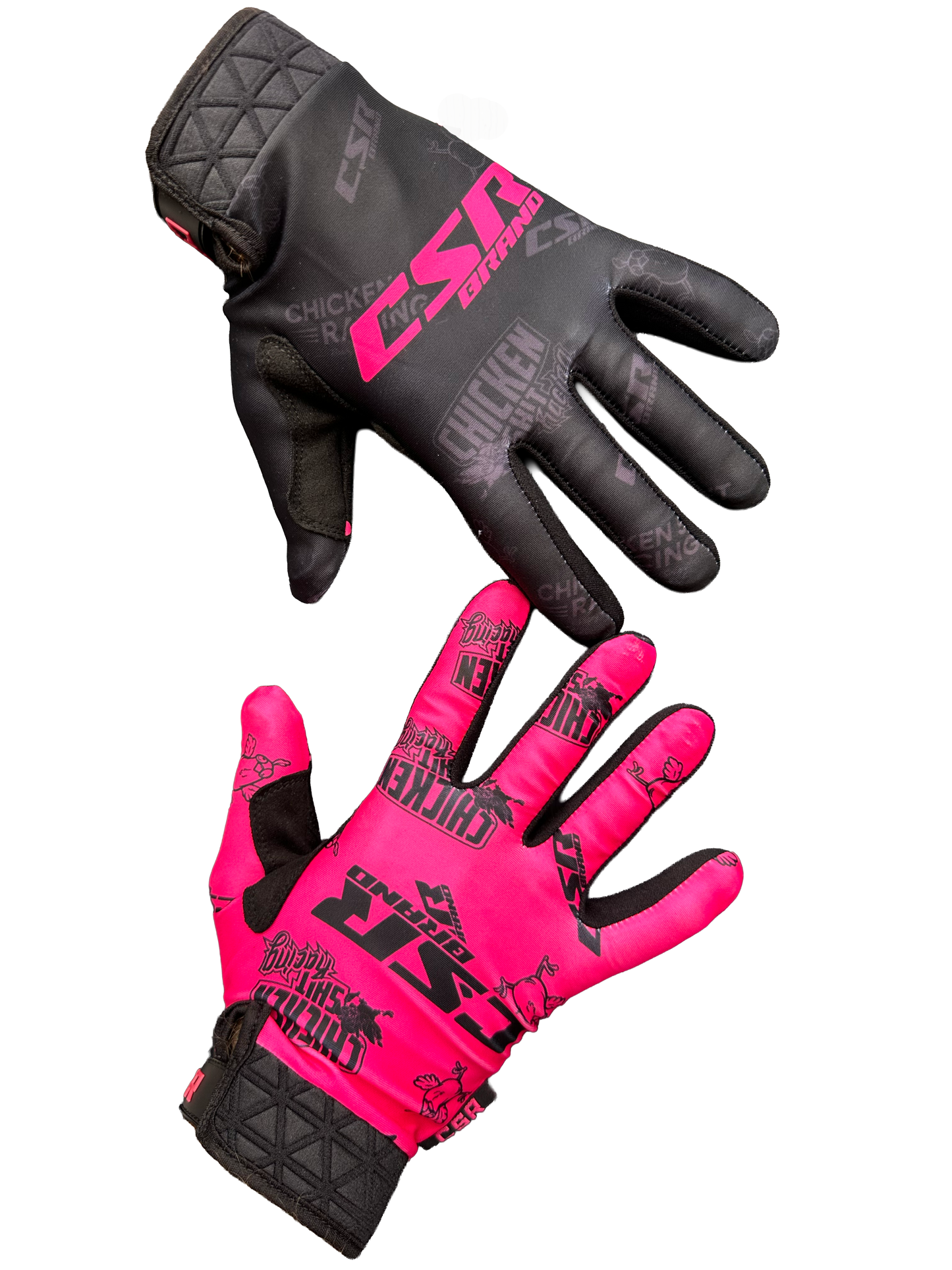 CSR Pink n Black Gloves  MX | MTB | BMX  ADULT & YOUTH