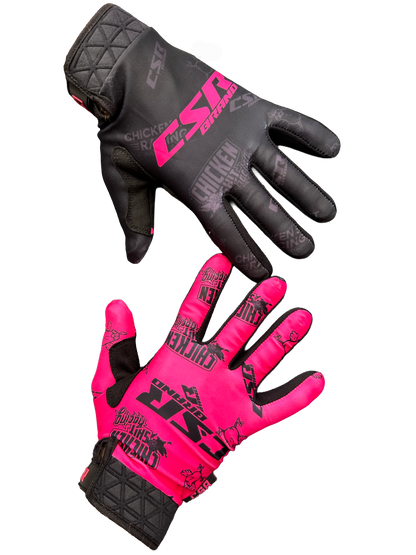 CSR Pink n Black Gloves  MX | MTB | BMX  ADULT & YOUTH