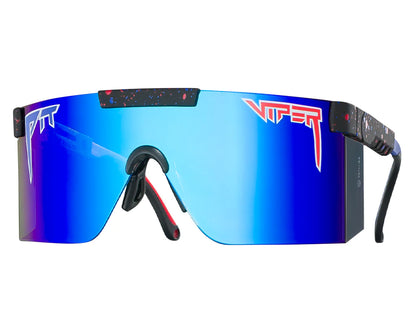 PIT VIPER Peacekeeper Blue Revo Mirror Intimidators