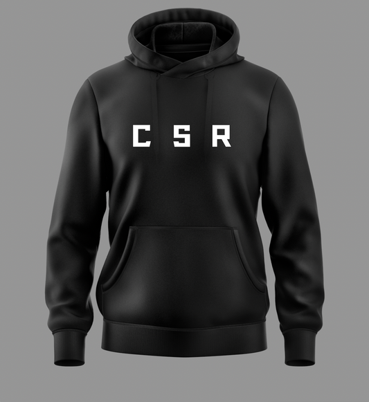 CSR URBAN BLACK PREMIUM HOODIE MID WEIGHT