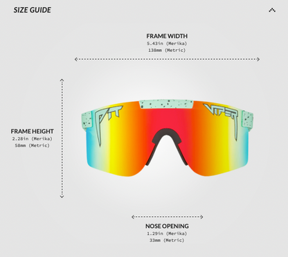 PIT VIPER The Poseidon Polarized Single Wide NARROW