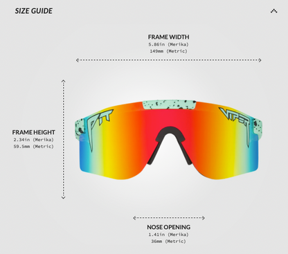 PIT VIPER The Poseidon Polarized DW Double Wide