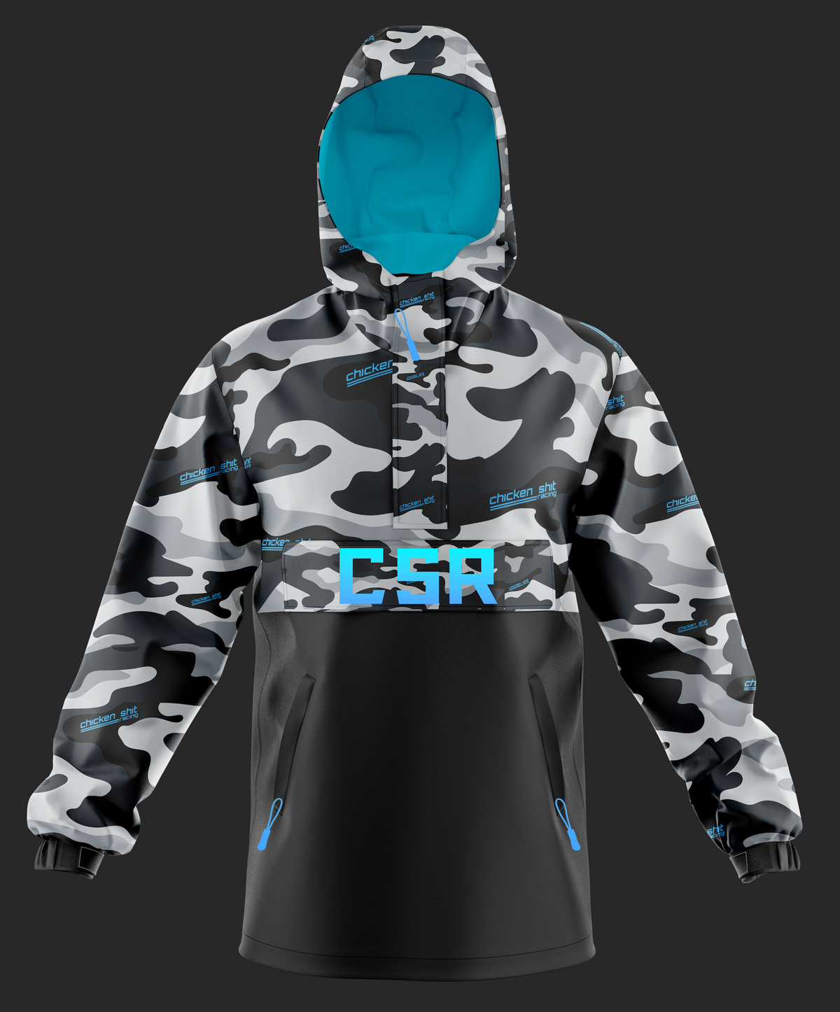 Csiro Razor Jacket CSR CAMO ICE BLUE TRAIL JACKET CAGOULE WINDBREAKER – CSR CLOTHING™