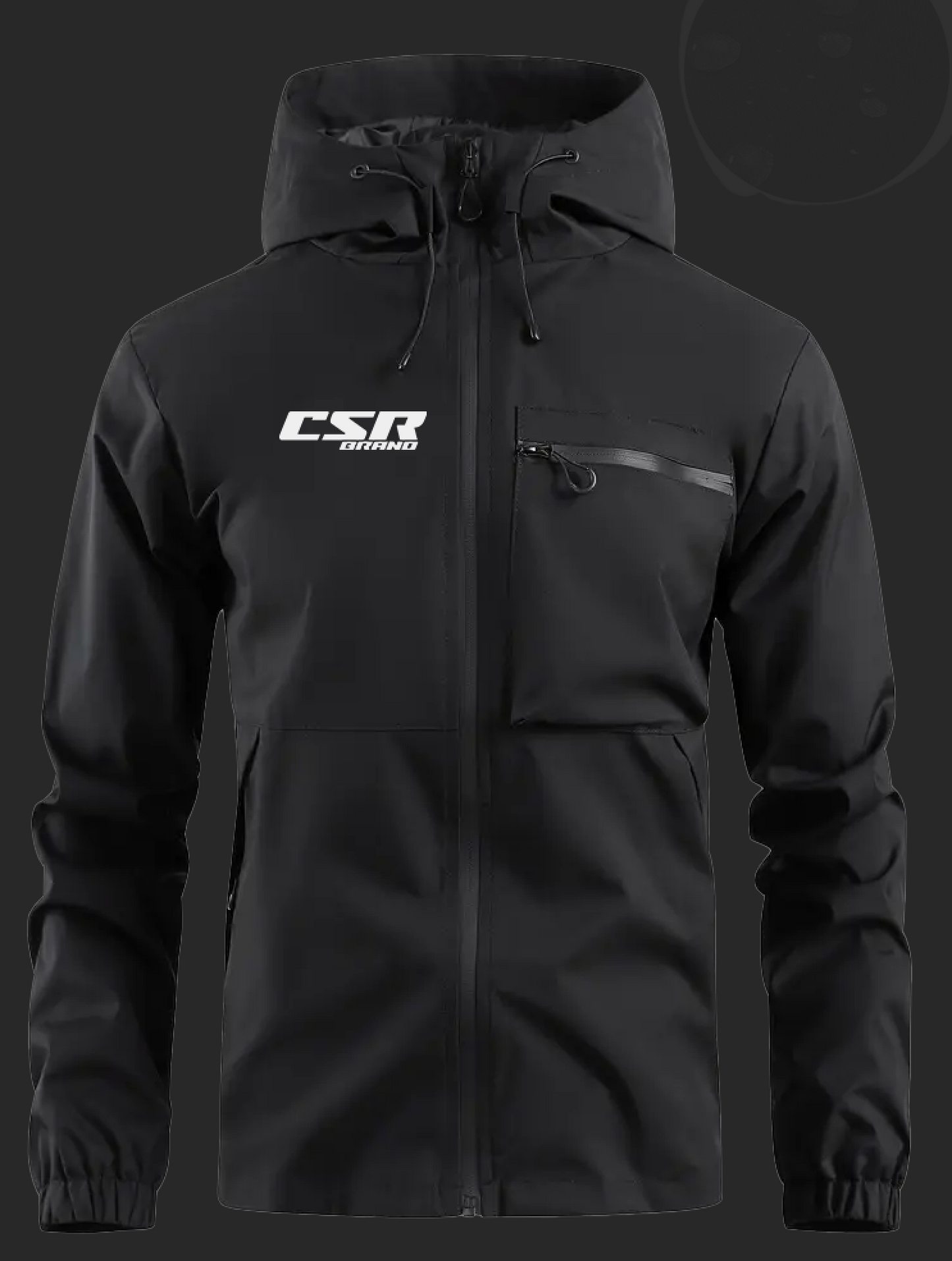 CSR BLACK TRAIL JACKET FULL WATERPROOF