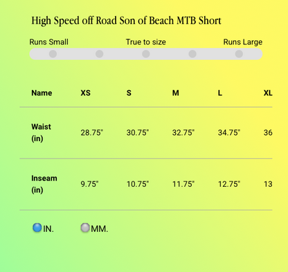 PIT VIPER High Speed Off Road II MTB Shorts