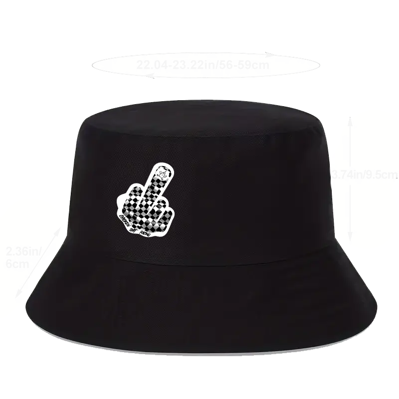 CSR BUCKET HAT UP YOURS REVERSIBLE BLACK / WHITE