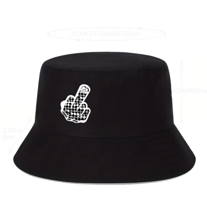 CSR BUCKET HAT UP YOURS REVERSIBLE BLACK / WHITE