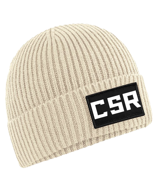 CSR URBAN Beanie Hat Unisex. Oatmeal