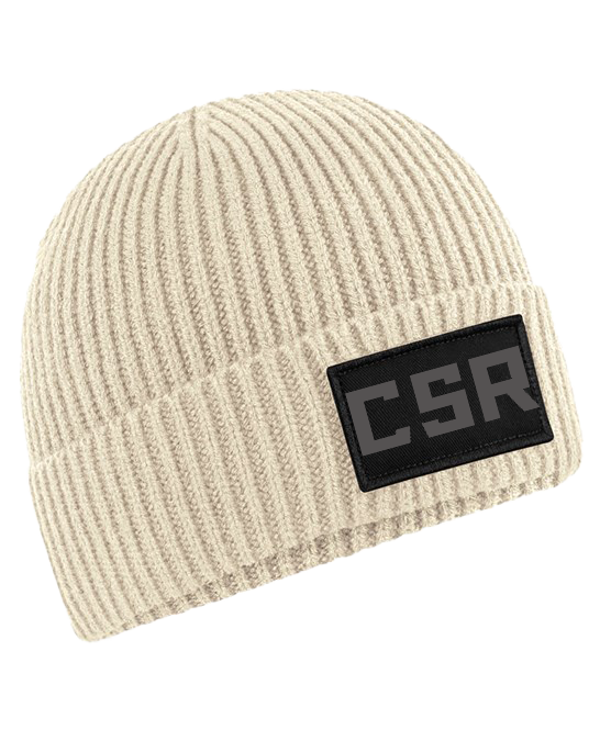 CSR URBAN Beanie Hat Unisex. Oatmeal