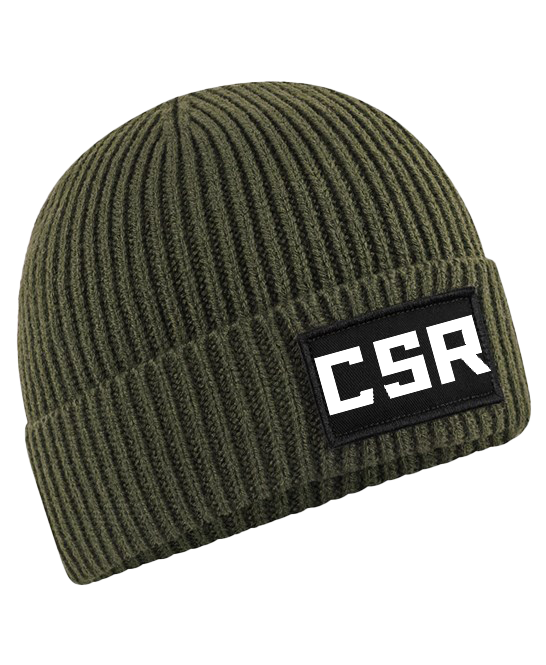 CSR URBAN Beanie Hat Unisex. military Green