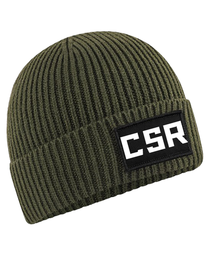 CSR URBAN Beanie Hat Unisex. military Green