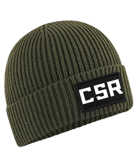 CSR URBAN Beanie Hat Unisex. military Green