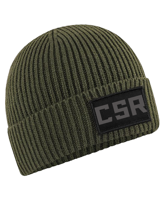 CSR URBAN Beanie Hat Unisex. military Green