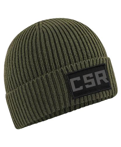 CSR URBAN Beanie Hat Unisex. military Green