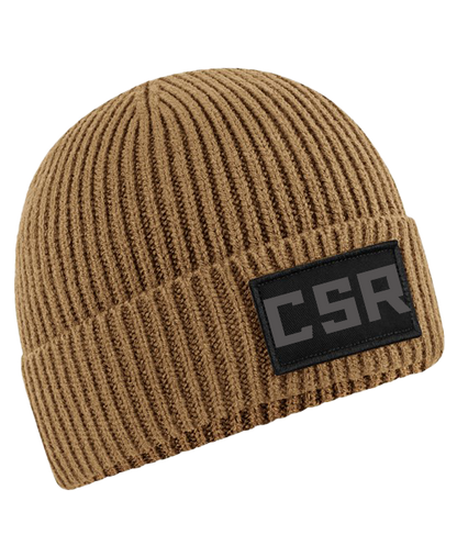 CSR URBAN Beanie Hat Unisex. Biscuit