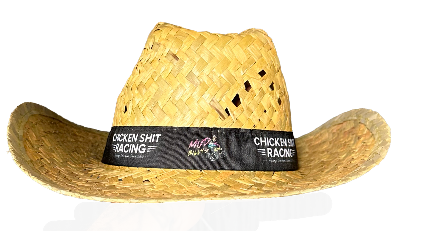 MudBilly /CSR Cowboy Straw Hat