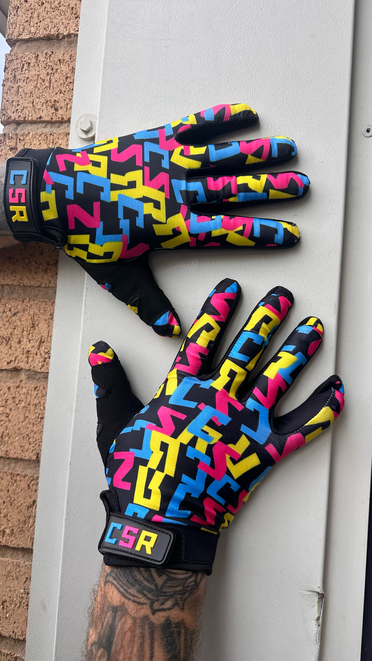 CSR NEON  GLOVES - MX - BMX - MTB