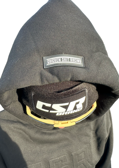 CSR 500gsm HEAVY WEIGHT HOODIE PREMIUM BLACK