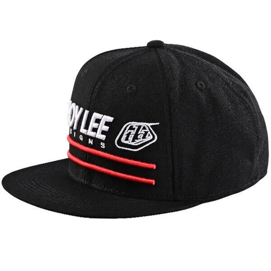 Troy Lee Designs 9FIFTY Adult Casual Snapback Hat Drop In Black / White