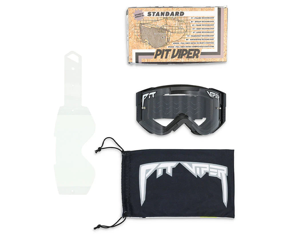 PIT VIPER THE EXEC BRAPSTRAP MX GOGGLES