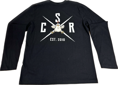 CSR LONG SLEEVED SHIRT BLACK